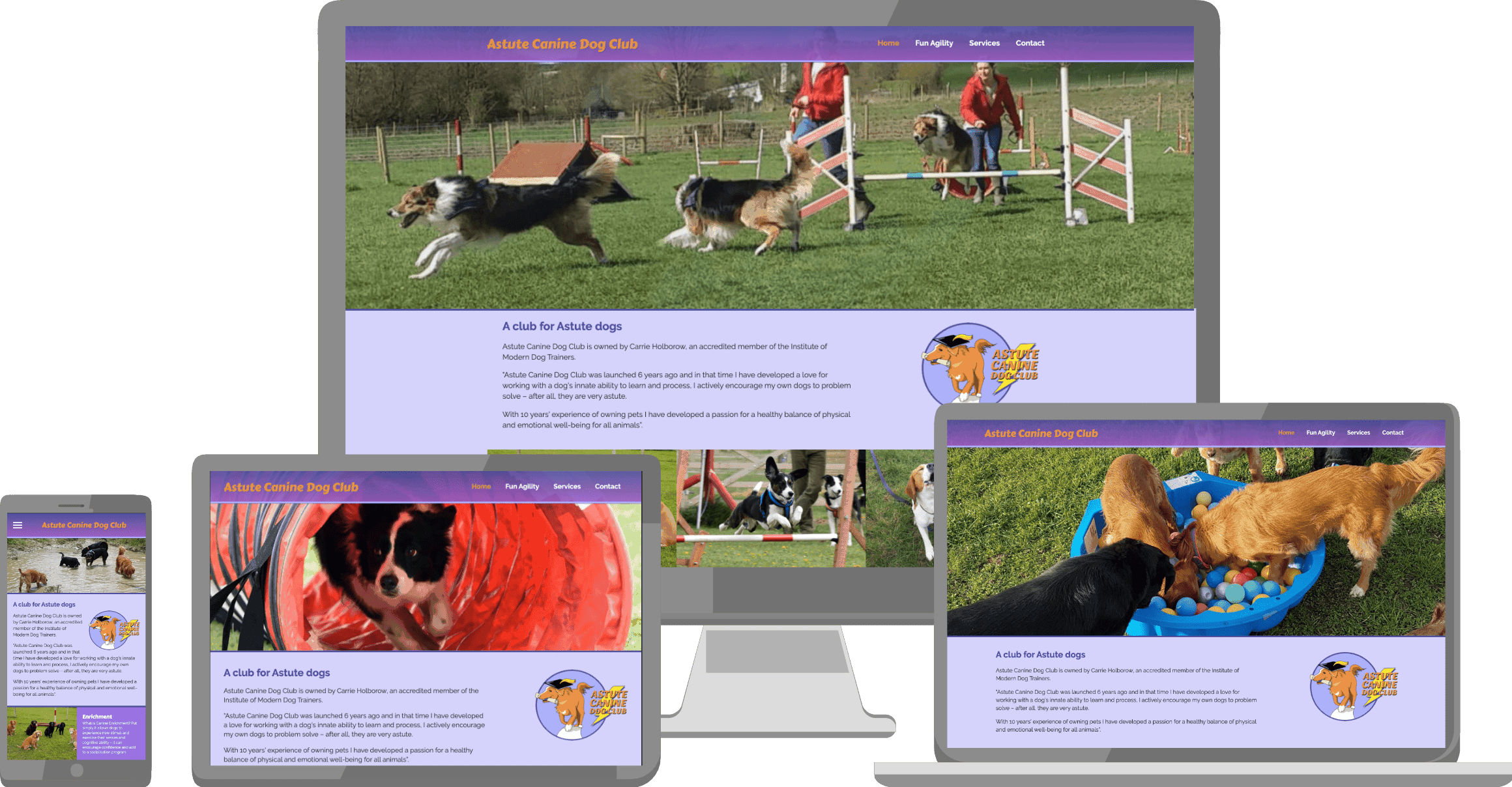 pet club website